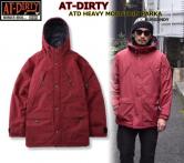 AT-DIRTY ATD HEAVY MOUNTAIN PARKA BURGUNDY(アットダーティー・ATDヘビーマウンテンパーカー・バーガンディー)