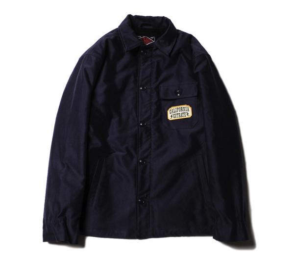 【SALE 30%OFF】 CUTRATE A-2 DECK JACKET ・NAVY/BLACK(カットレイト・A-2デッキジャケット・ネイビー/ブラック)