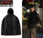 AT-DIRTY HUNTER COAT  BLACK(アットダーティー・ハンターコート・ブラック)