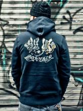 Provider Raptor Zip Hoody BLACK(プロバイダー・ラポタージップアップパーカー・ブラック)