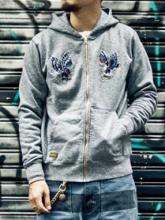 【SALE 50%OFF】Provider Raptor Zip Hoody GRAY(プロバイダー・ラポタージップアップパーカー・グレー)