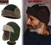 AT-DIRTY FIELD CAP  BLACKOLIVE(アットダーティー・フィールドキャップ・ブラック/オリーブ)