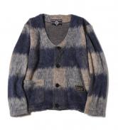 CUTRATE SHAGGY CARDIGAN NAVY(カットレイト・シャギーカーディガン・ネイビー)