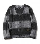 【SALE 30%OFF】 CUTRATE SHAGGY CARDIGAN BLACK(カットレイト・シャギーカーディガン・ブラック)