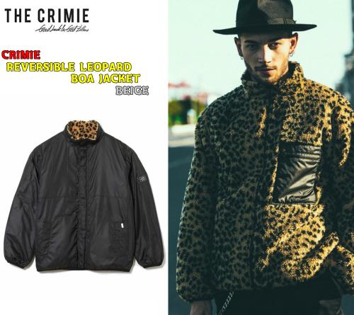 CRIMIE REVERSIBLE LEOPARD BOA JACKET BEIGE(クライミー ...