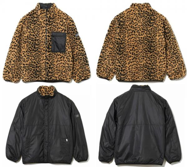 CRIMIE REVERSIBLE LEOPARD BOA JACKET BEIGE(クライミー ...