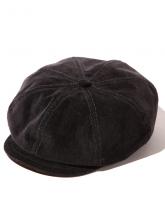 【SALE 30%OFF】　CUTRATE CORDUROY CASQUETTE BLACK(カットレート・コーデュロイキャスケット・ブラック)