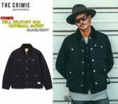 CRIMIE WILL MILITARY BOA COVERALL JACKET BLACK/NAVY(クライミー・ウィルミリタリーボアカバーオールジャケット・ブラック/ネイビー)