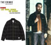 CRIMIE LEX WOOL CHECK ZIP JACKET  BLACK/BROWN(クライミー・レックスウールチェックジップジャケット・ブラック/ブラウン)