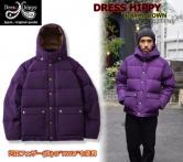 DRESS HIPPY ROYAL DOWN  PURPLE(ドレスヒッピー・ロイヤルダウン・パープル)