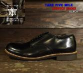 TAKE FIVE MILE "SERVICE SHOES " BLACK(テイクファイブマイル・サービスシューズ・ブラック)