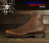 TAKE FIVE MILE "MONKEY BOOTS "BROWN(テイクファイブマイル・モンキーブーツ・ブラウン)