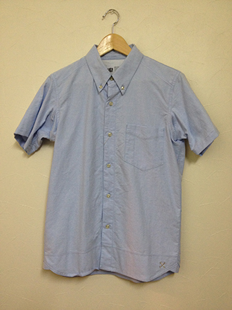 BULCO OXFORD SHIRTS S/S　BLUE(ブルコ・オックスフォードシャツ・ブルー)