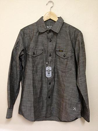 BULCO CHAMBRAY SHIRTS L/S(ブルコ・シャンブレーシャツ・ロングスリーブ)