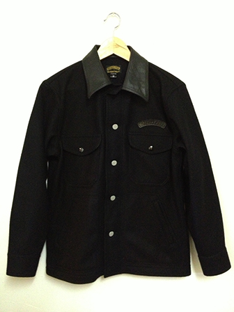 【SALE 50%OFF】SEVENTY FOUR WIND BRAKER JACKET BLACK(セブンティーフォー・ウィングブレーカージャケット・ブラック)