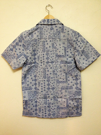 【SALE 30%OFF】Provider Paisley Cuba Shirt Blue