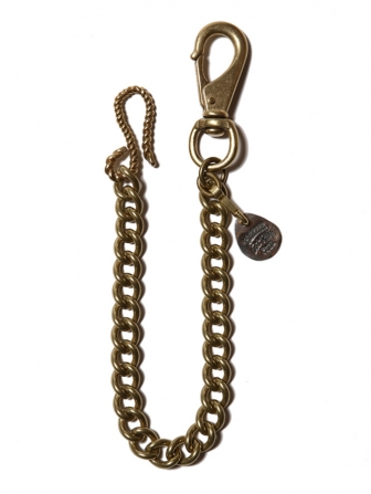 CUTRATE WALLET CHAIN/ ANTIQUE GOLD　(カットレート・ウォレットチェーン・アンティークゴールド）
