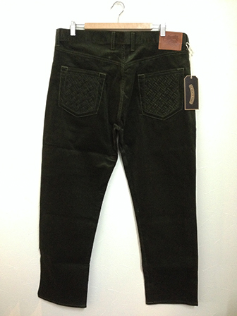 【SALE 50%OFF】SEVENTY FOUR TYPE 2B CORDUROY PANT OLVE(セブンティーフォー・タイプ2コーデュロイパンツ・オリーブ)