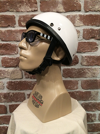 JACKSUN’S HELMET SMOKEY WHITE (ジャックサンズヘルメット・スモーキー・ホワイト)