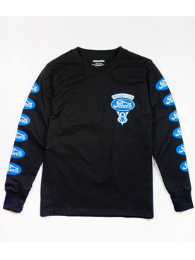 Provider KEEP ROLLING "Fuels Logo L/S Tee" BLACK