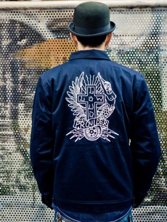 Provider KEEP ROLLING "Station Jacket"　NAVY