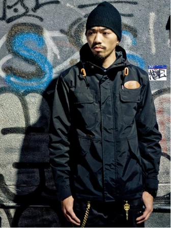 【SALE 50%OFF】Provider KEEP ROLLING "Mountain Parka"　BLACK