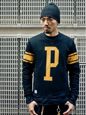 【SALE 50%OFF】Provider KEEP ROLLING "Type Crewneck"BLACK