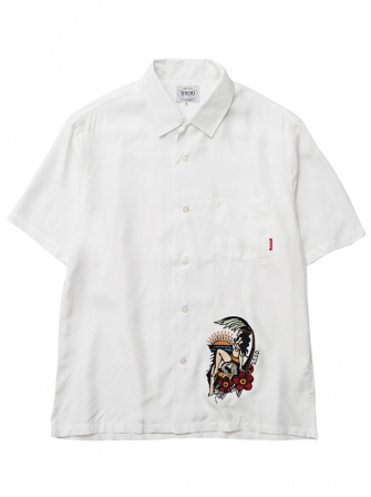 【SALE 30%OFF】FUCT SSDD ALOHA RAYON S/S SHIRT (ファクト・アロハレーヨンシャツ・ホワイト)