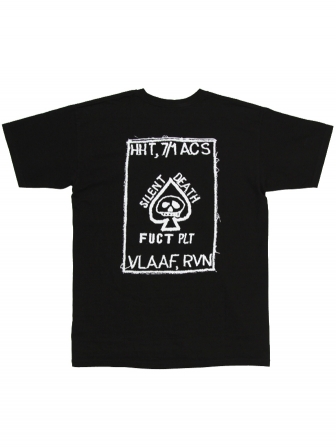 【SALE 40%OFF】FUCT SILENT DEATH TEE 5615 BLACK(ファクト・サイレントデスTシャツ・ブラック)