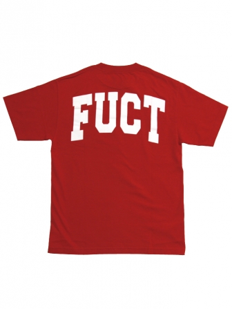 【SALE 40%OFF】FUCT ACADEMY POCKET TEE 5618 RED (ファクト・アカデミーポケットTシャツ・レッド)