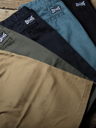 CUTRATE COTTON TWILL CHINO SHORTS(カットレート・コットンツイルチノショーツ)