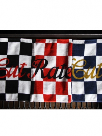 CUTRATE CHECKER TOWEL (カットレート・チェッカータオル)